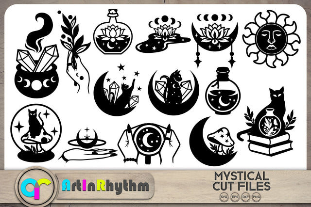 Mystical and celestial SVG bundle SVG Artinrhythm shop 