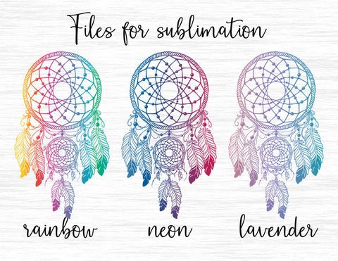 Mystical Dream Catcher Sublimation | Boho Dream Catcher SVG Sublimation MagicArtLab 