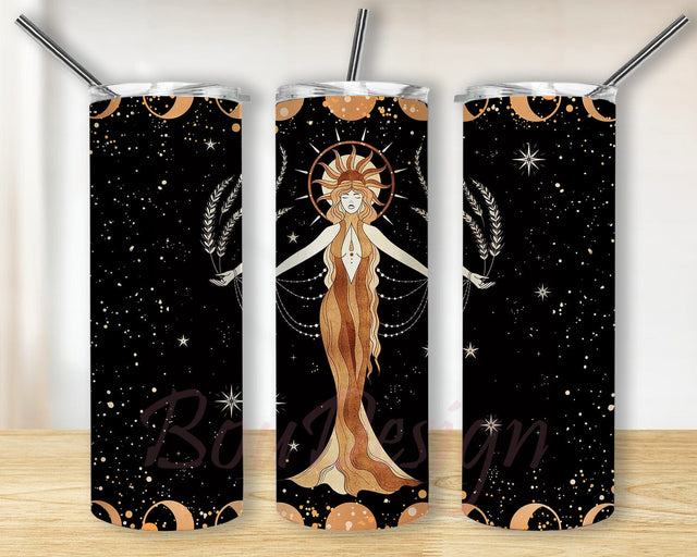 Mystical Moon 20oz Tumbler Template, Galaxy Tumbler Png, Moon Goddess Tumbler Design, Moon Phases Design Png, Wiccan Moon Sublimation Png, Instant Download Sublimation BouDesign 