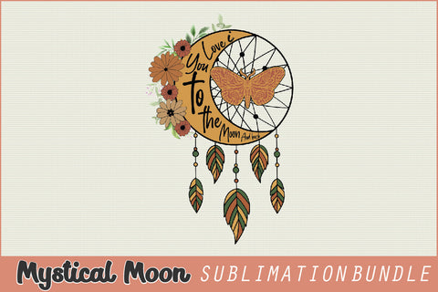 Mystical Moon Sublimation SVG Creativeart88 