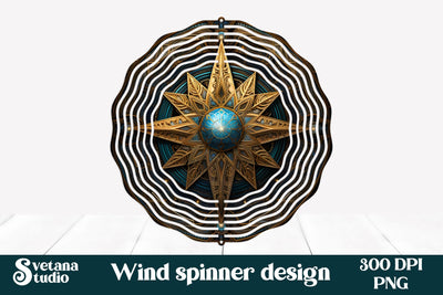 Mystical wind spinner PNG | Magical eye wind spinner Sublimation Svetana Studio 
