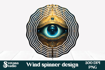 Mystical wind spinner sublimation | Magical wind spinner Sublimation Svetana Studio 