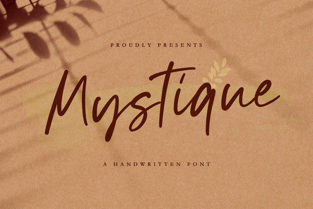 Mystique - Luxury Signature Font Font StringLabs 
