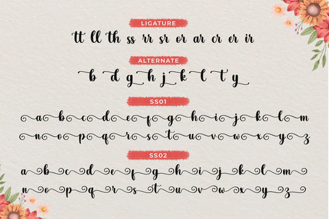 Mythaitea Script Font gatype 