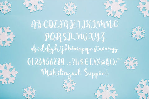 Mythical Christmas - Lovely Couple Font Font Allouse.Studio 