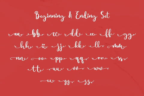 Mythical Christmas - Lovely Couple Font Font Allouse.Studio 