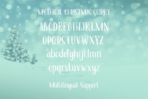 Mythical Christmas - Lovely Couple Font - So Fontsy