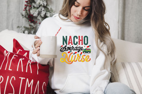 Nacho Average Nurse Sublimation SVGArt 