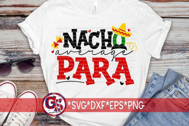 Nacho Average Para SVG DXF EPS PNG SVG Greedy Stitches 