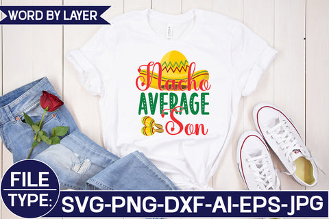 Nacho Average Son SVG Cut File SVG Studio Innate 
