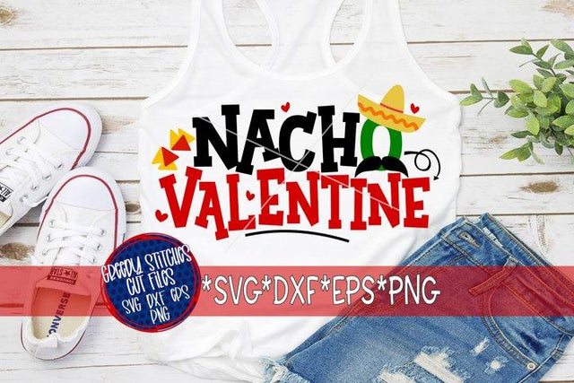 Nacho Valentine SVG DXF EPS PNG-Valentine's Day SVG SVG Greedy Stitches 