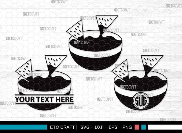 Nachos Monogram SVG | Nacho With Cheese Svg | Guacamole Nachos Svg | Tortilla Chips Svg | Nachos Clipart SVG ETC Craft 
