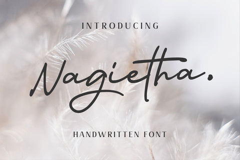 Nagietha Font Arterfak Project 