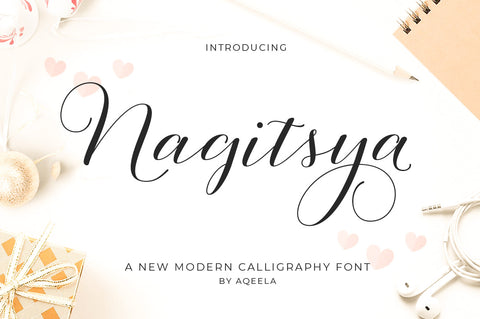 Nagitsya Font gatype 