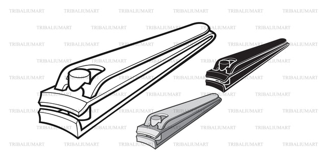 Nail clipper SVG TribaliumArtSF 