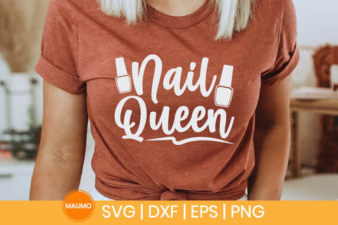 Nail queen, nail technician svg quote SVG Maumo Designs 