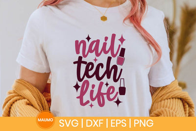 Nail tech life svg quote SVG Maumo Designs 