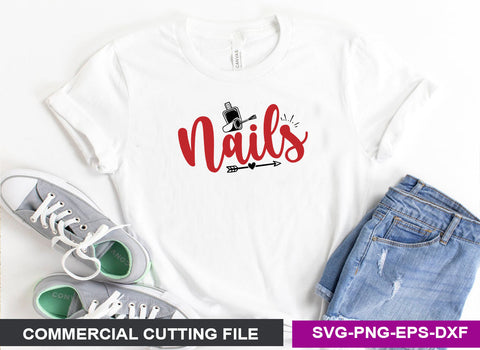 Nail Tech SVG Design Bundle SVG CraftingStudio 