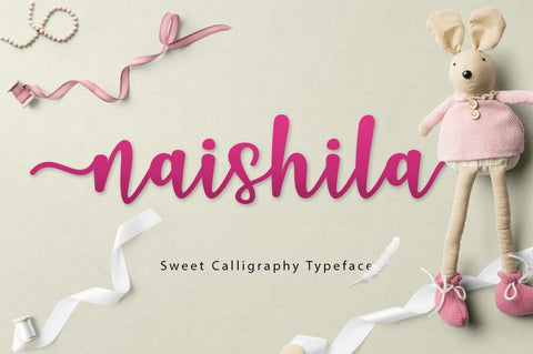 Naishila Font Duo Font Fadeline Std. 