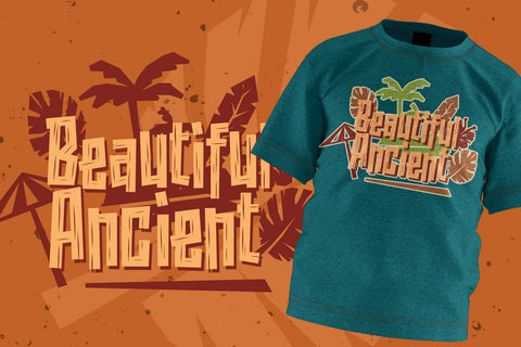 Naluka - Ethnic Font with Extras Font Arterfak Project 