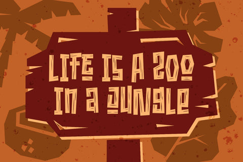 Naluka - Ethnic Font with Extras Font Arterfak Project 