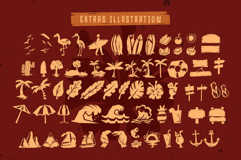 Naluka - Ethnic Font with Extras Font Arterfak Project 