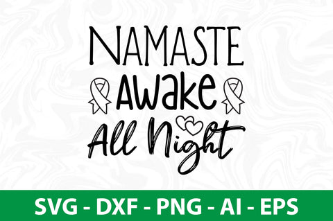 Namaste Awake All Night SVG SVG nirmal108roy 