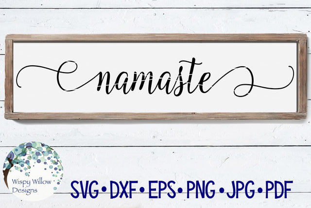 Namaste SVG Wispy Willow Designs 