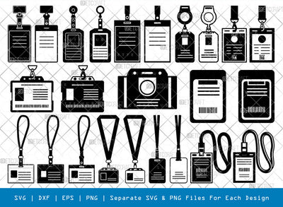 Name Tag SVG Cut Files, Tag Silhouette, Labels Svg, Tag Holder Svg, Id Tag Svg, Card Holder Svg, Name Holder Svg, Tag Bundle, SVG ETC Craft 