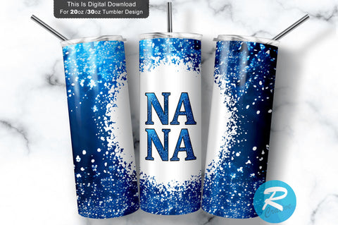 Nana 20 oz / 30 oz Tumbler PNG Sublimation Regulrcrative 