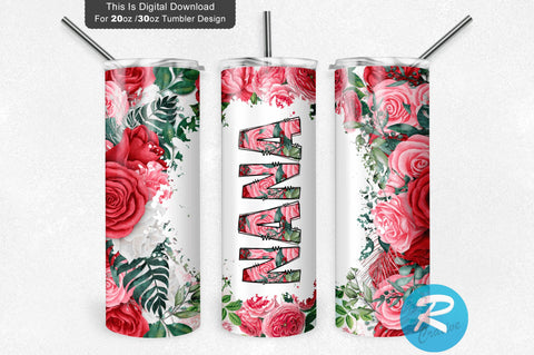 Nana 20 oz / 30 oz Tumbler PNG Sublimation Regulrcrative 