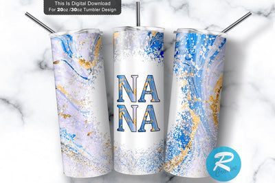 Nana 20 oz / 30 oz Tumbler PNG Sublimation Regulrcrative 