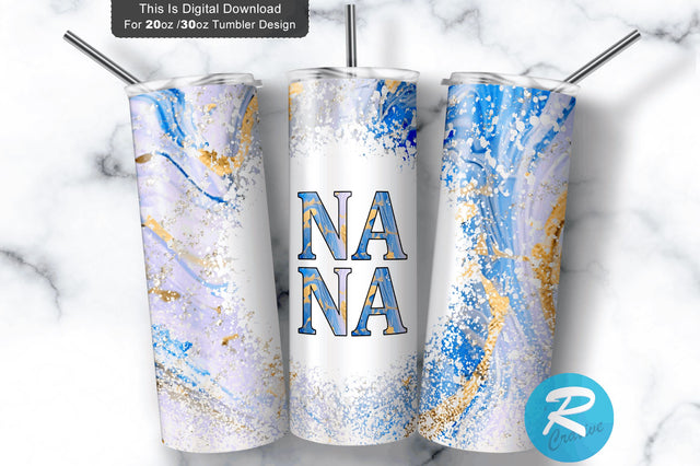 Nana 20 oz / 30 oz Tumbler PNG Sublimation Regulrcrative 
