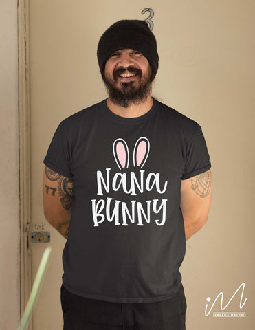 Nana bunny svg, nana t shirt svg, Easter nana svg SVG Isabella Machell 