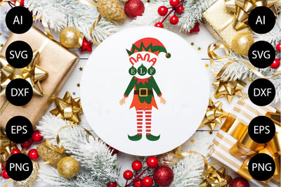 Nana Elf SVG CraftlabSvg29 