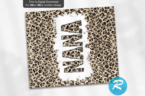 Nana leopard 20 oz / 30 oz Tumbler PNG Sublimation Regulrcrative 