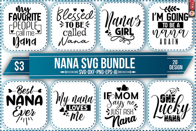 nana svg bundle SVG Nbd161 