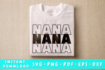 Nana SVG SVG HappyDesignStudio 