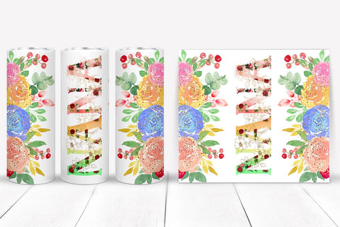 Nana Tumbler Sublimation I Mothers Day Tumbler Wrap PNG Sublimation Happy Printables Club 