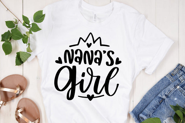 Nana's Girl SVG SVG dapiyupi store 