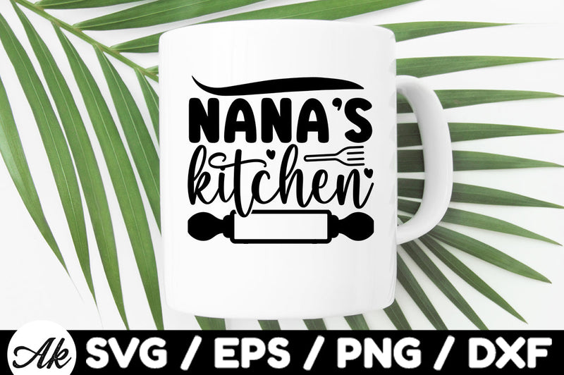 Nanas Kitchen Svg So Fontsy   Nanas Kitchen Svg Svg Akazaddesign 317858 800x 