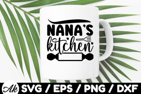 Nanas kitchen svg SVG akazaddesign 