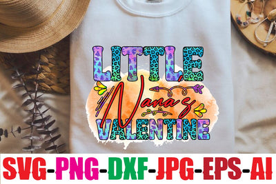Nana's little valentine Sublimation Sublimation MStudio 