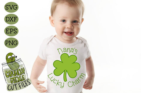 Nana's Lucky Charm SVG Crunchy Pickle 