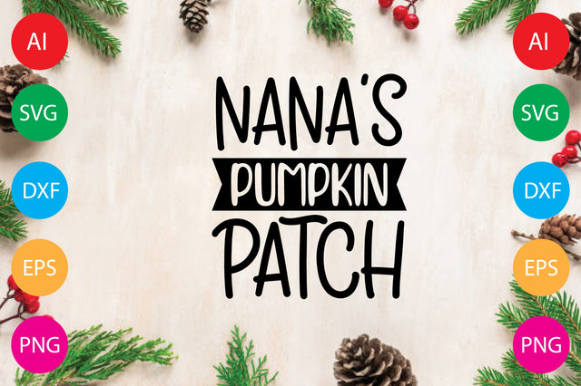 Nana’s Pumpkin Patch SVG CraftlabSvg29 