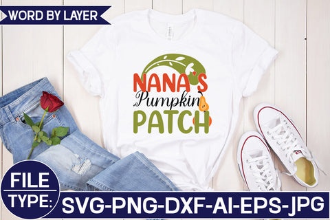 Nana’s Pumpkin Patch SVG Cut File SVG Studio Innate 