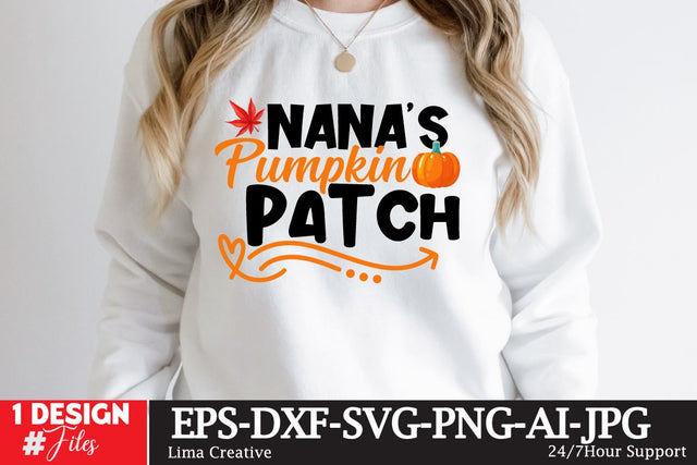 Nana’s Pumpkin Patch SVG Cute File , autumn quotes,Autumn SVG Design, Autumn Retro T-shirt Design,Autumn Illustration ,Autumn SVG Qoutes,Autumn Sublimation PNG SVG Insomnia Std 
