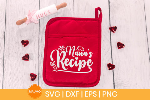 Nana's recipe, Food svg quote SVG Maumo Designs 