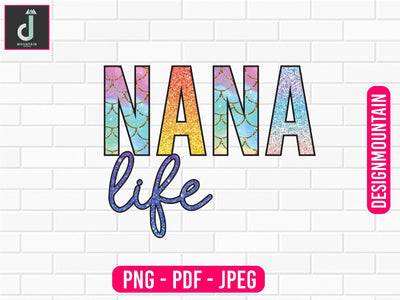 Nanna Life PNG Sublimation Design, Dad Bundle PNG, Father's Day png Sublimation Alihossainbd 