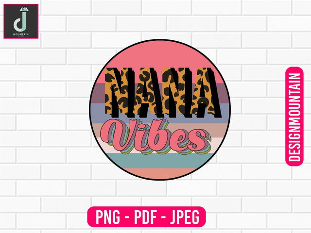 Nanna vibes PNG Sublimation Design, Dad Bundle PNG, Father's Day png Sublimation Alihossainbd 